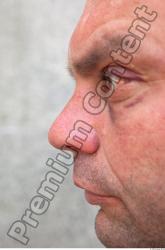 Nose Head Man Casual Slim Average Street photo references